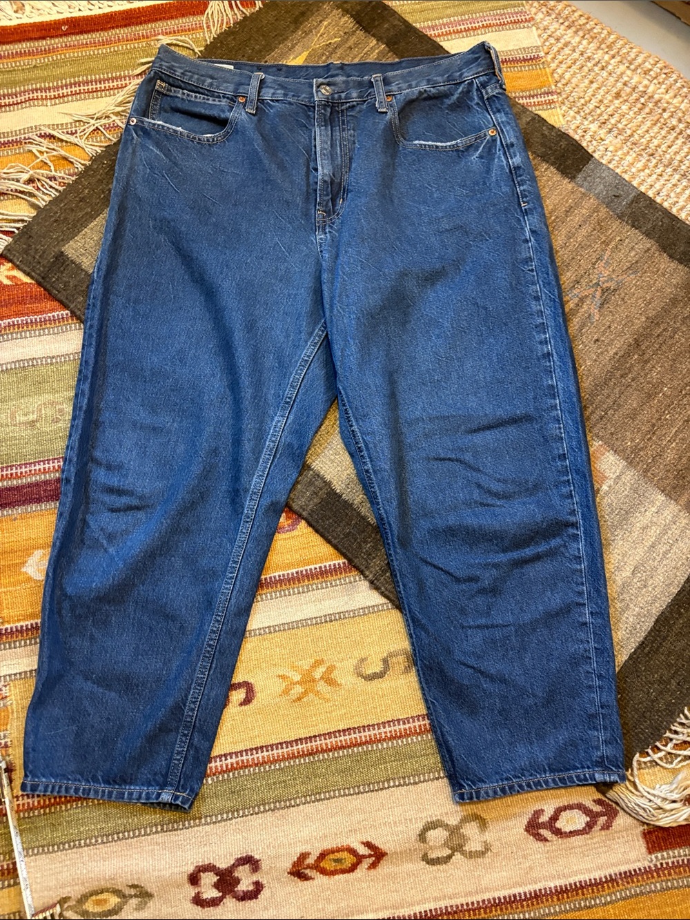 Gap barrel jeans